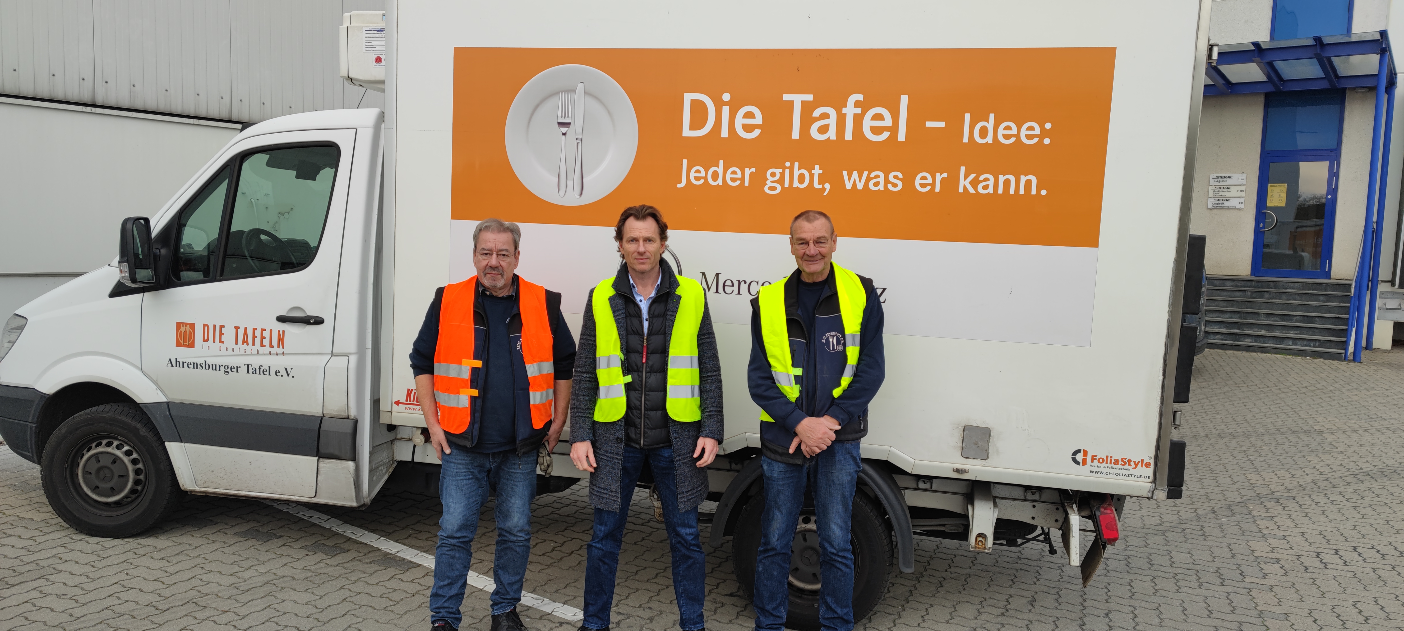 Tafel Ahrensburg –  Spenden und Lagerflächen